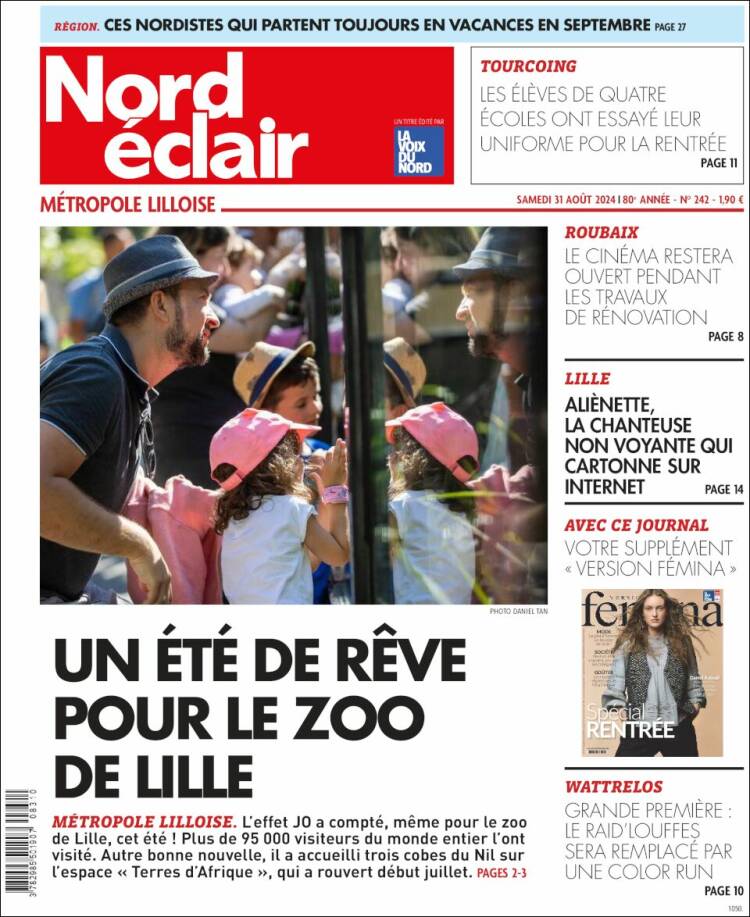 Portada de Nord Éclair (Francia)