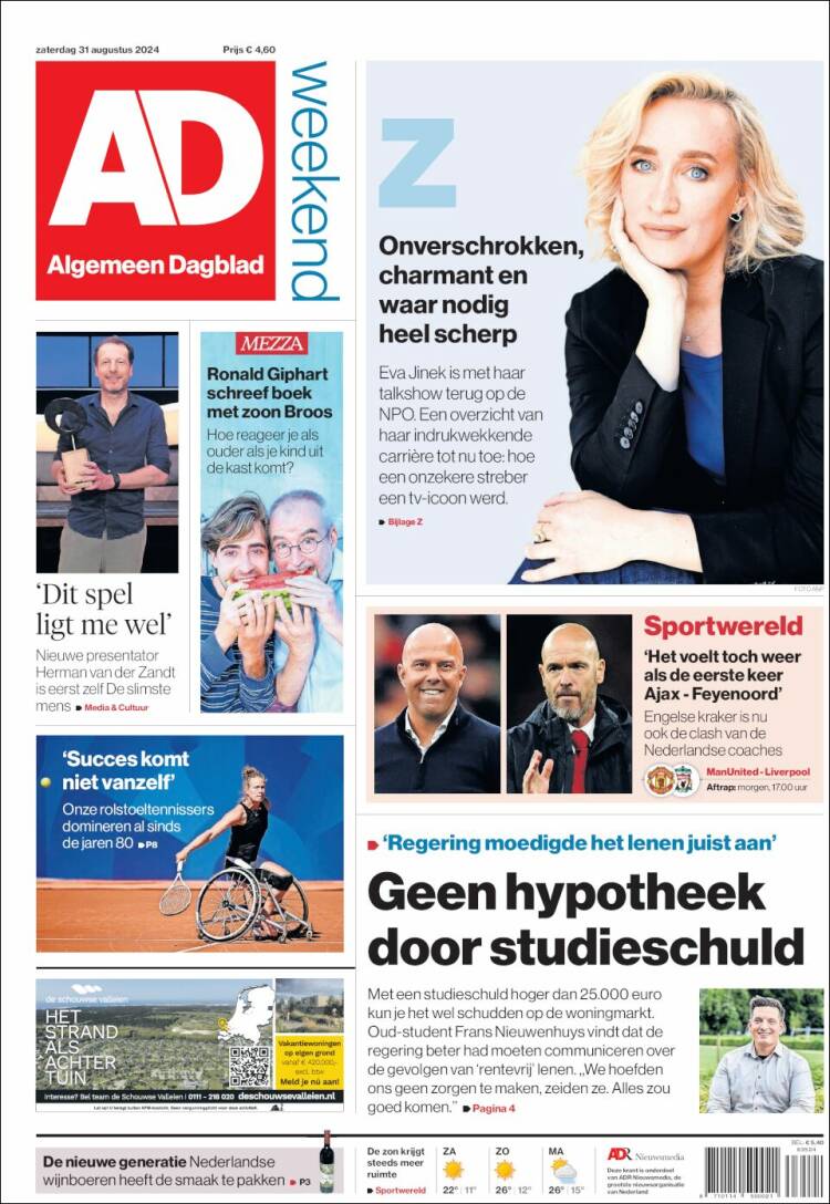 Portada de AD (Pa&iacute;ses Bajos)