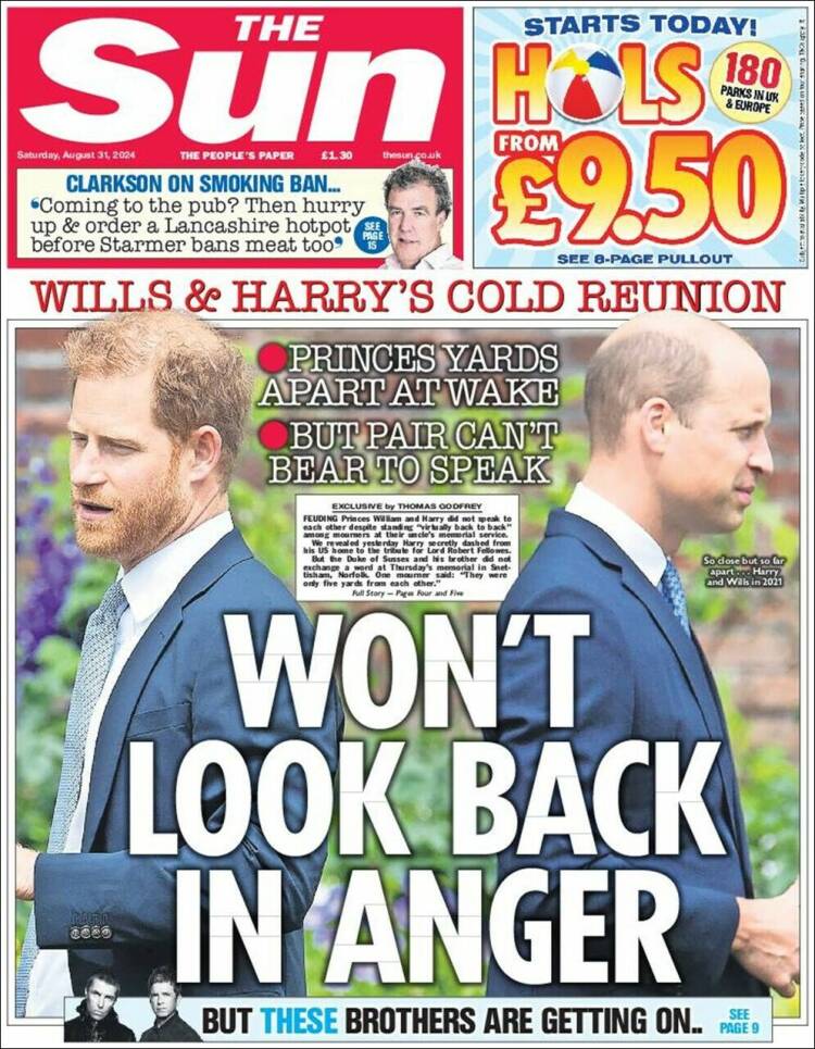 Portada de The Sun (Reino Unido)