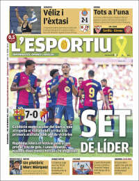 Portada de L'Esportiu (Spain)