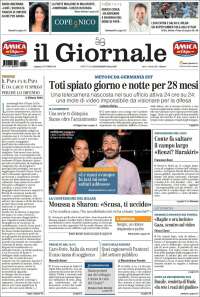 Portada de il Giornale (Italia)