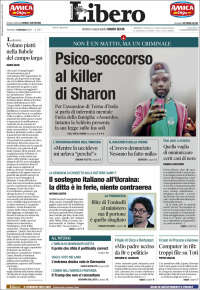 Portada de Libero (Italia)