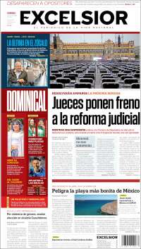 Portada de Excelsior (México)