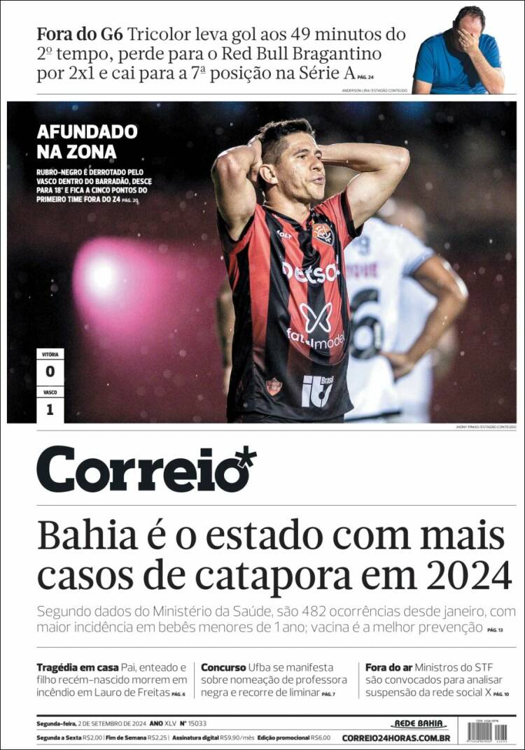 Portada de Correio* (Brasil)
