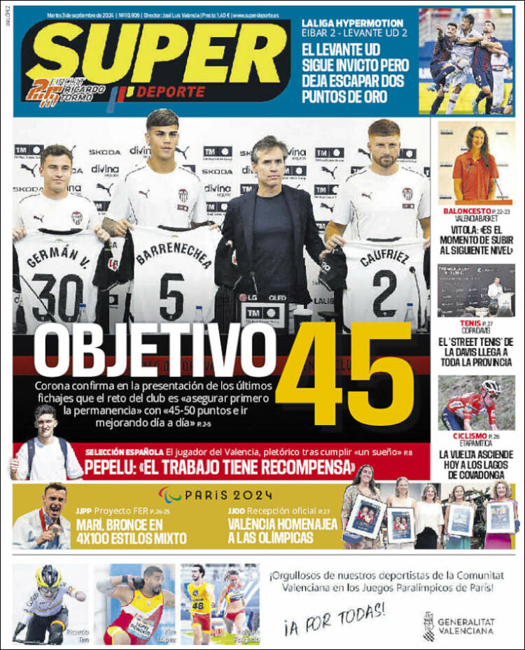Portada de Superdeporte (Espa&ntilde;a)