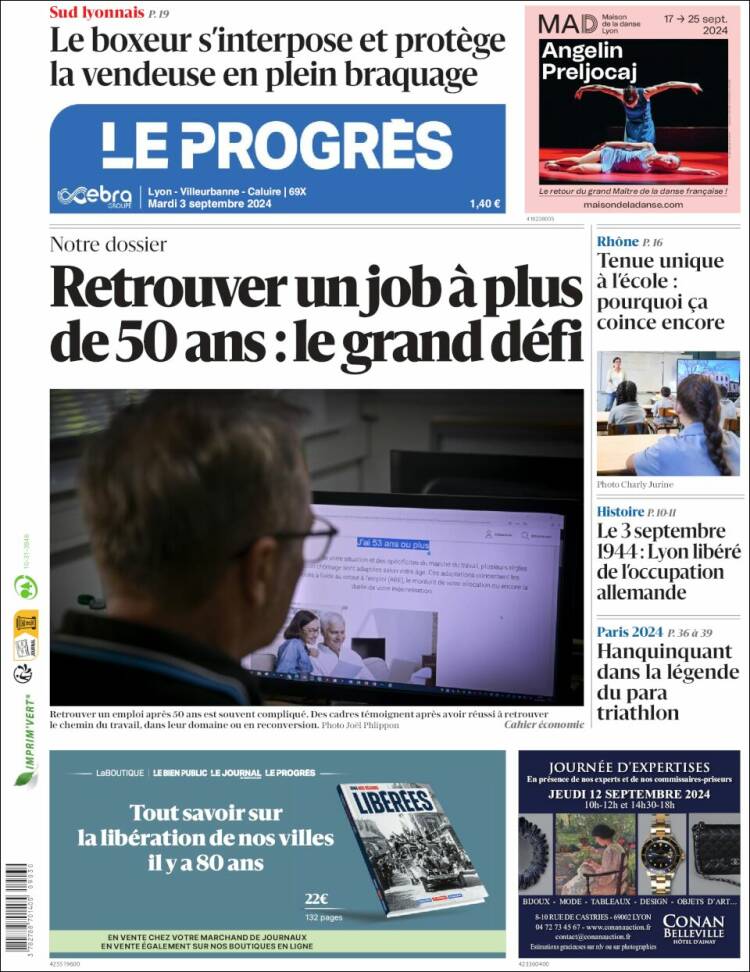 Portada de Progres de Fecamp (Francia)