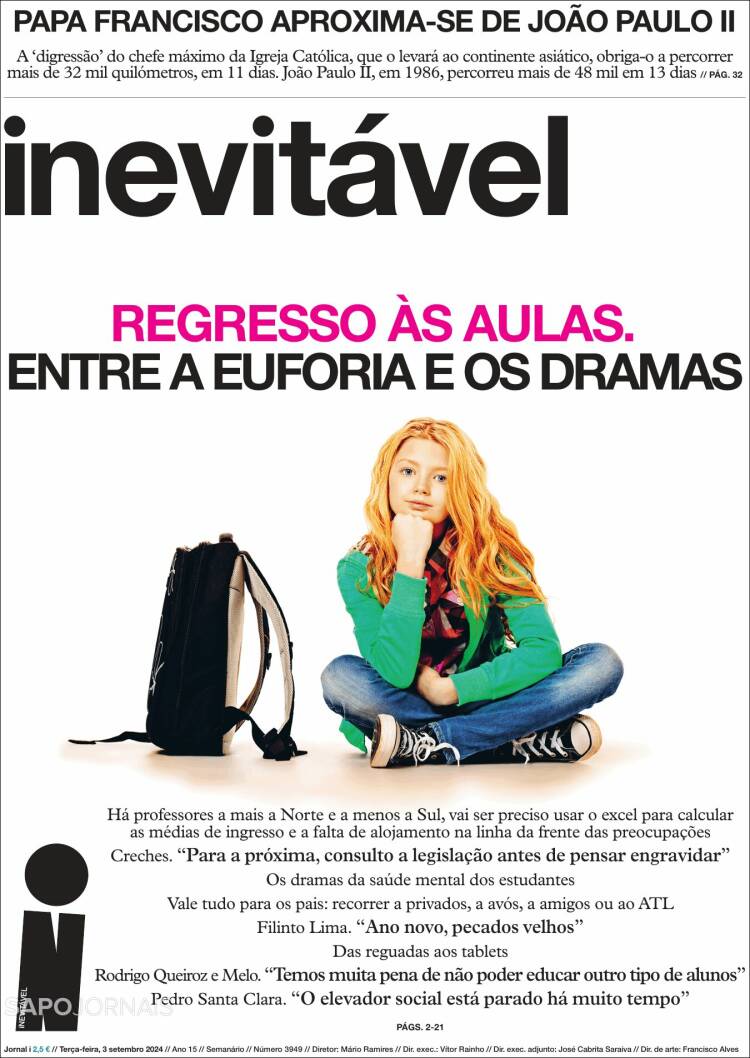 Portada de I - informação (Portugal)