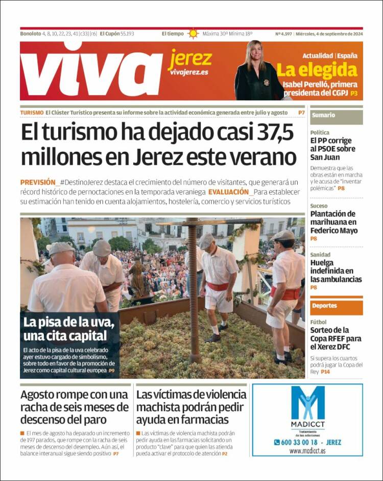 Portada de Información - Jerez (España)