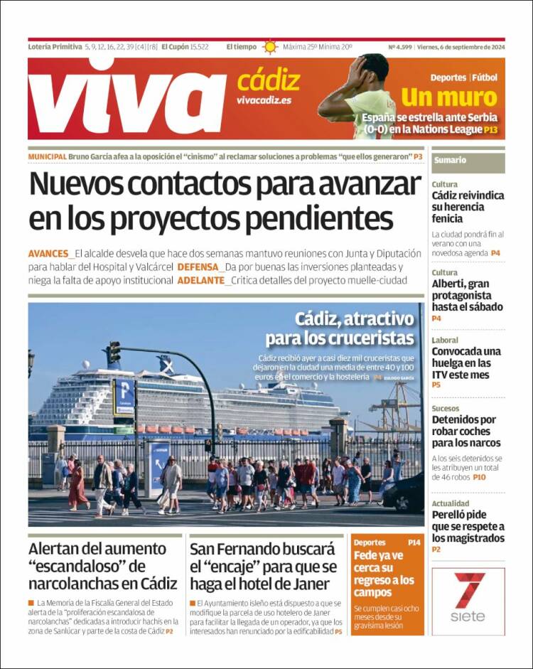 Portada de Información - Cadiz (España)