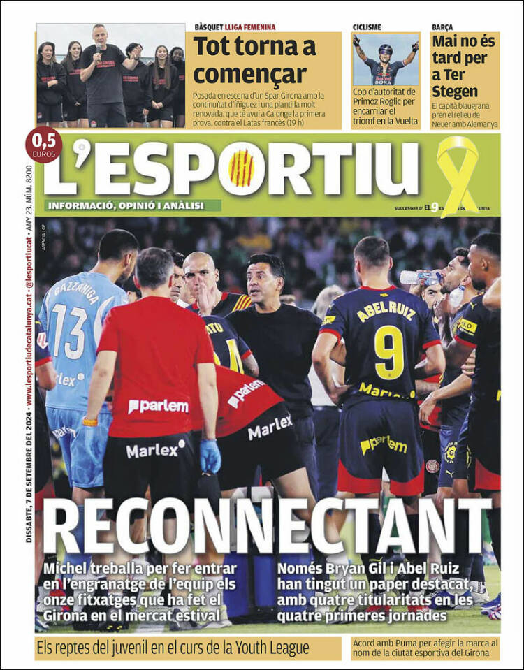 Portada de L'Esportiu : Girona (España)