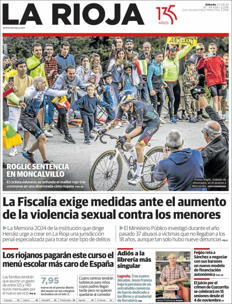 Portada de La Rioja (España)