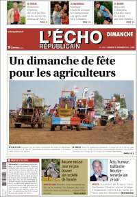 Portada de L'Echo Républicain (France)