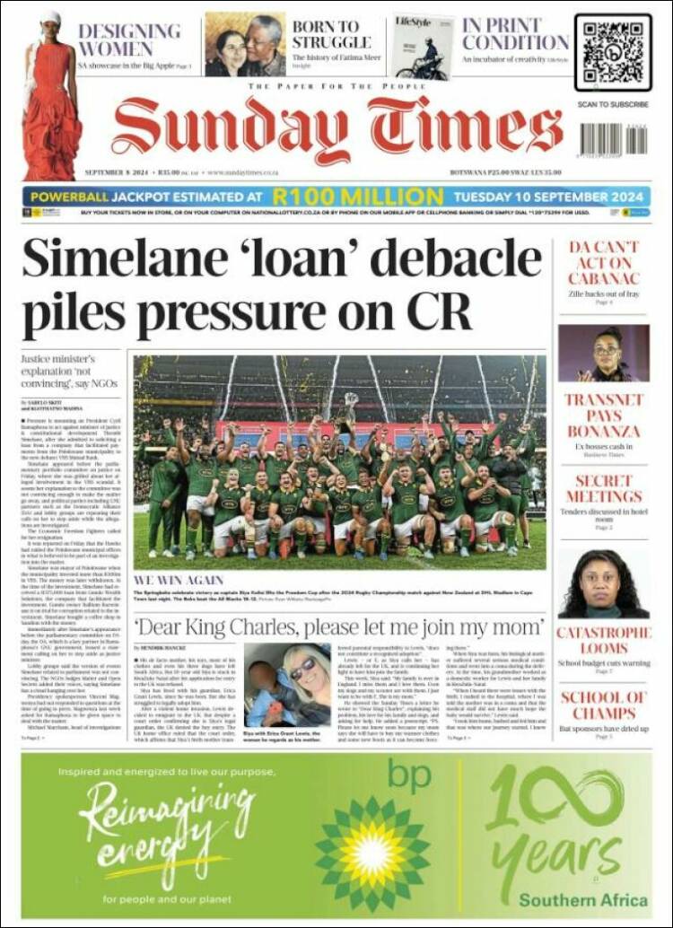 Portada de Hürriyet (Turqu&iacute;a)