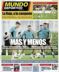 Portada de Mundo Deportivo Bizkaia (España)