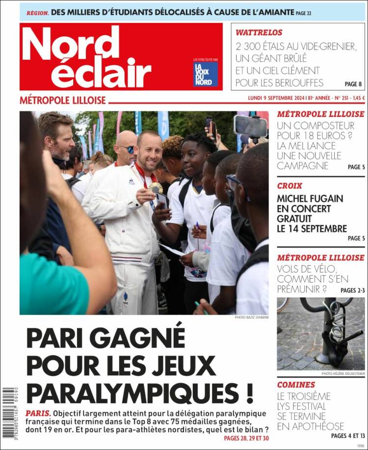 Portada de Nord Éclair (Francia)