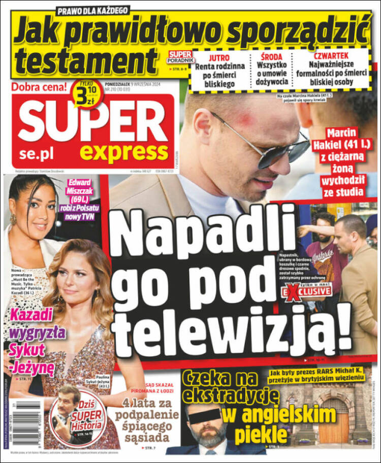 Portada de Super Express (Polonia)