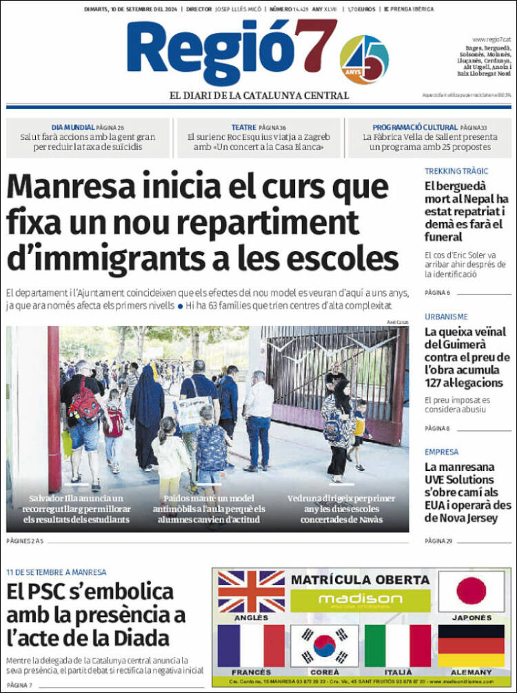 Portada de Regio7 (Espa&ntilde;a)
