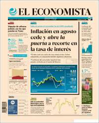 Portada de El Economista (México)