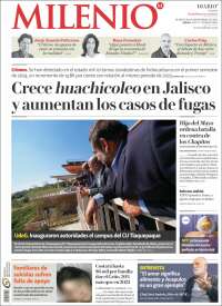 Portada de Milenio - Jalisco (México)