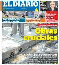 Portada de El Diario NY (USA)