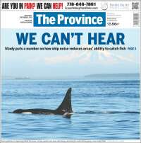 Portada de The Province (Canadá)