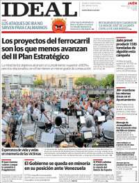 Portada de El Ideal de Jaén (Espagne)