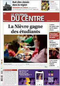 Portada de Le Journal du Centre (France)