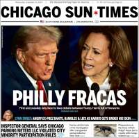 Portada de Chicago Sun-Times (USA)