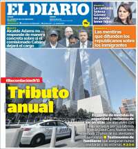 Portada de El Diario NY (USA)