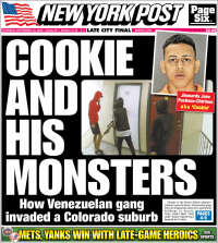 Portada de New York Post (USA)