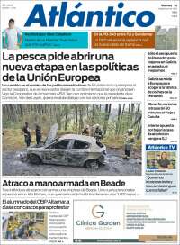 Portada de Atlántico Diario (España)