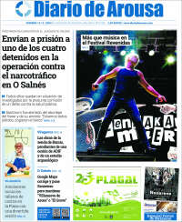 Portada de Diario de Arousa (España)