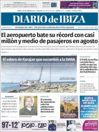 Portada de Diario de Ibiza (España)