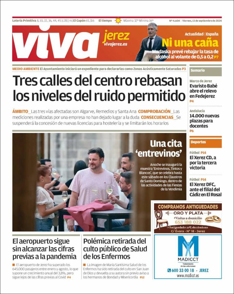 Portada de Información - Jerez (España)