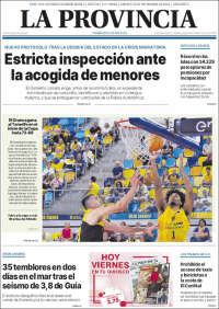 Portada de La Provincia (España)