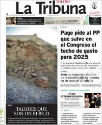 Portada de La Tribuna de Toledo (España)