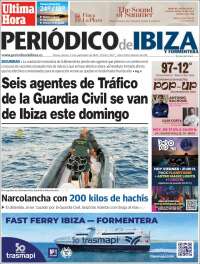 Portada de Periódico de Ibiza (España)