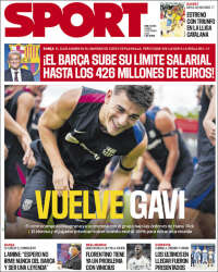 Portada de Sport (España)