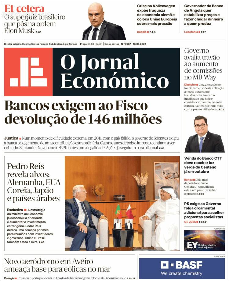 Portada de Oje (Portugal)