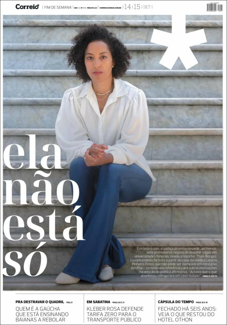 Portada de Correio* (Brasil)