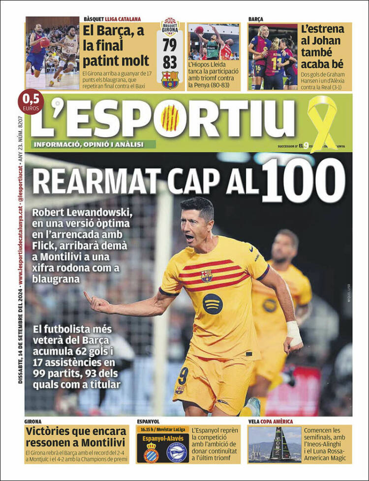 Portada de L'Esportiu (España)