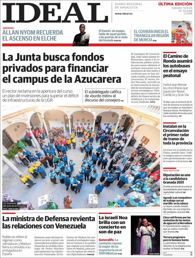 Portada de Ideal (España)