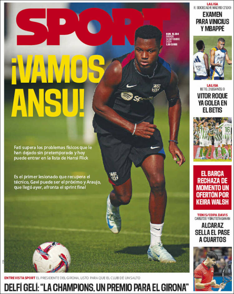 Portada de Sport (España)