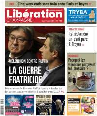Portada de Libération Champagne (Francia)