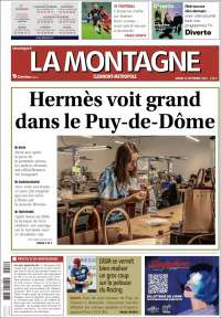 Portada de La Montagne (Francia)