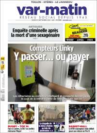 Portada de Var-Matin (Francia)
