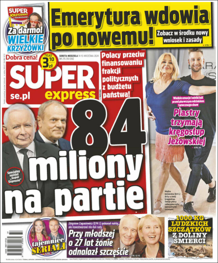 Portada de Super Express (Polonia)