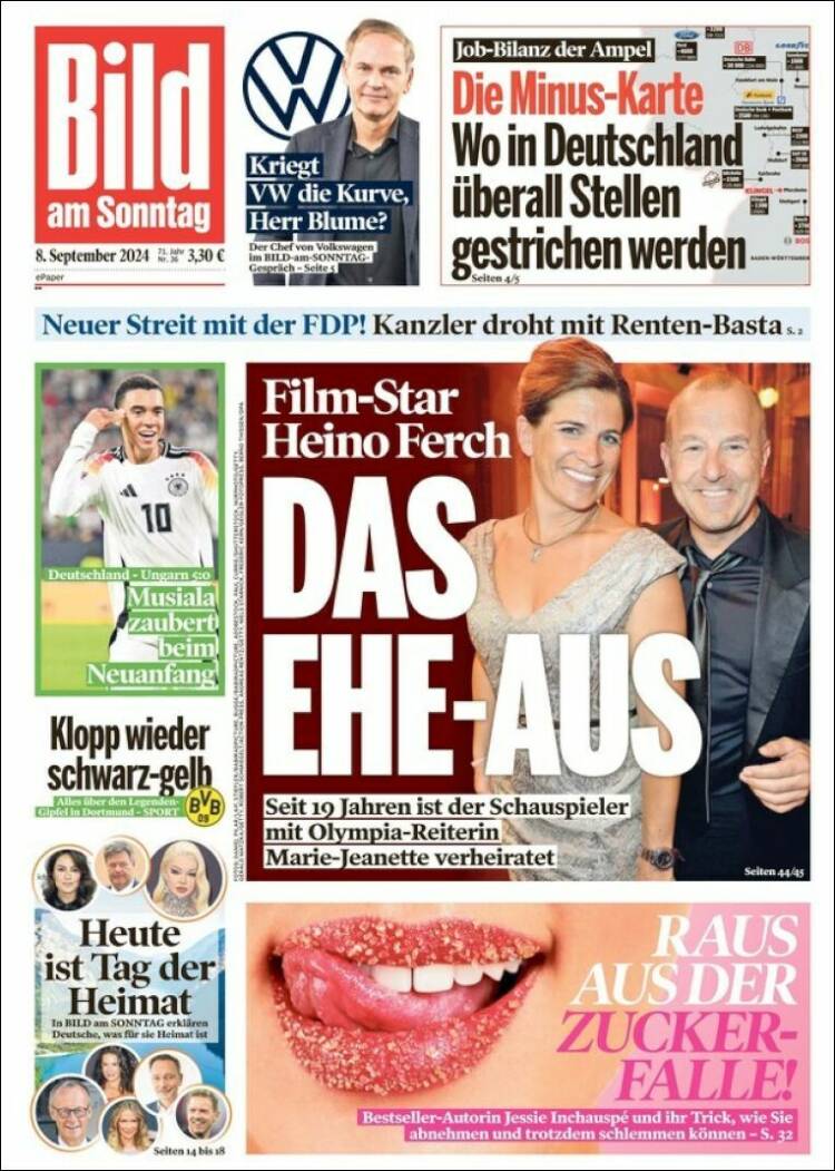 Portada de Bild (Alemania)