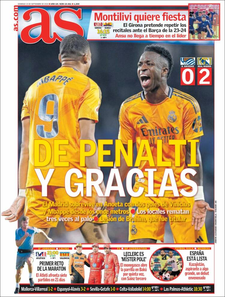 Portada de As (España)