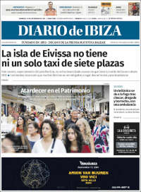 Portada de Diario de Ibiza (España)